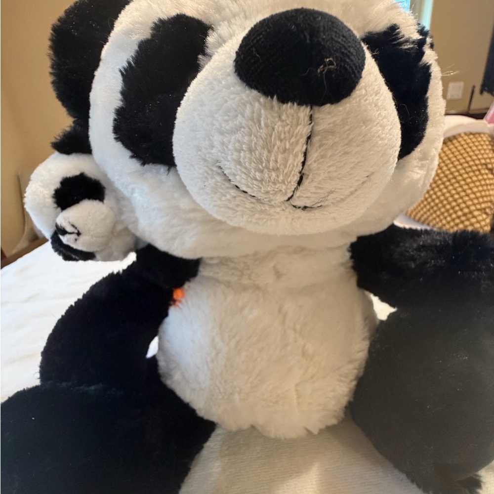 Plush Panda Toy - Black and White